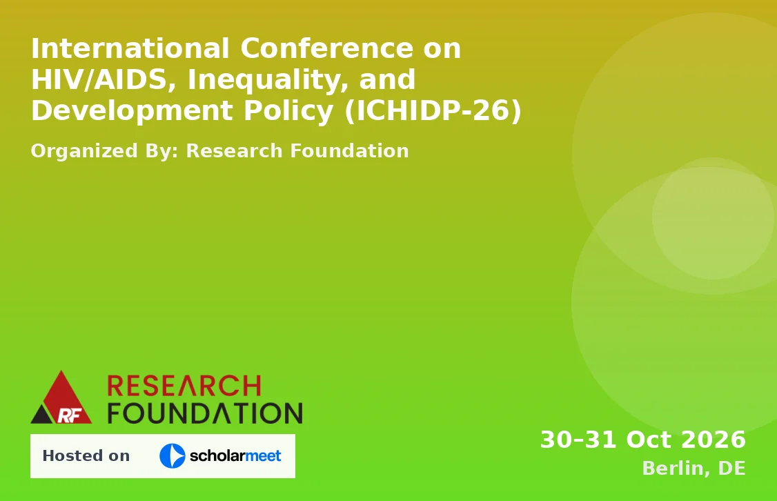 International Conference on HIV/AIDS, Inequality, and Development Policy (ICHIDP-26)