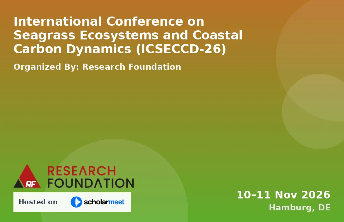 International Conference on Seagrass Ecosystems and Coastal Carbon Dynamics (ICSECCD-26)