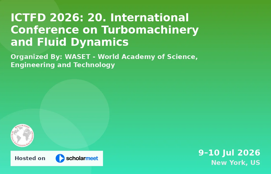 ICTFD 2026: 20. International Conference on Turbomachinery and Fluid Dynamics