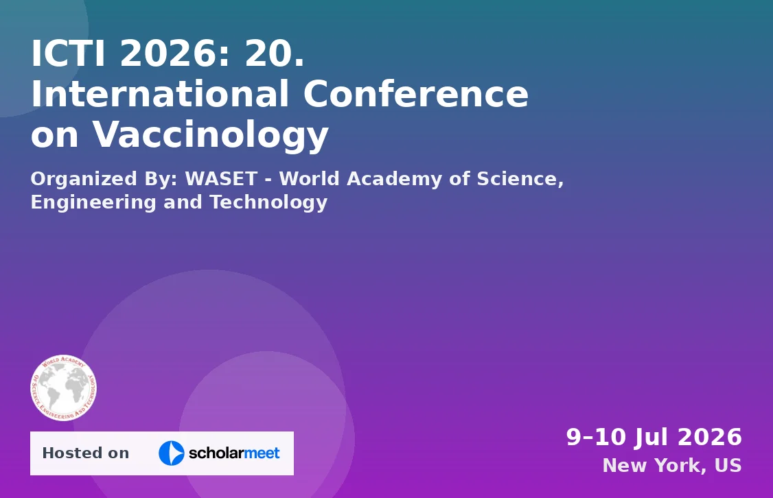ICTI 2026: 20. International Conference on Vaccinology