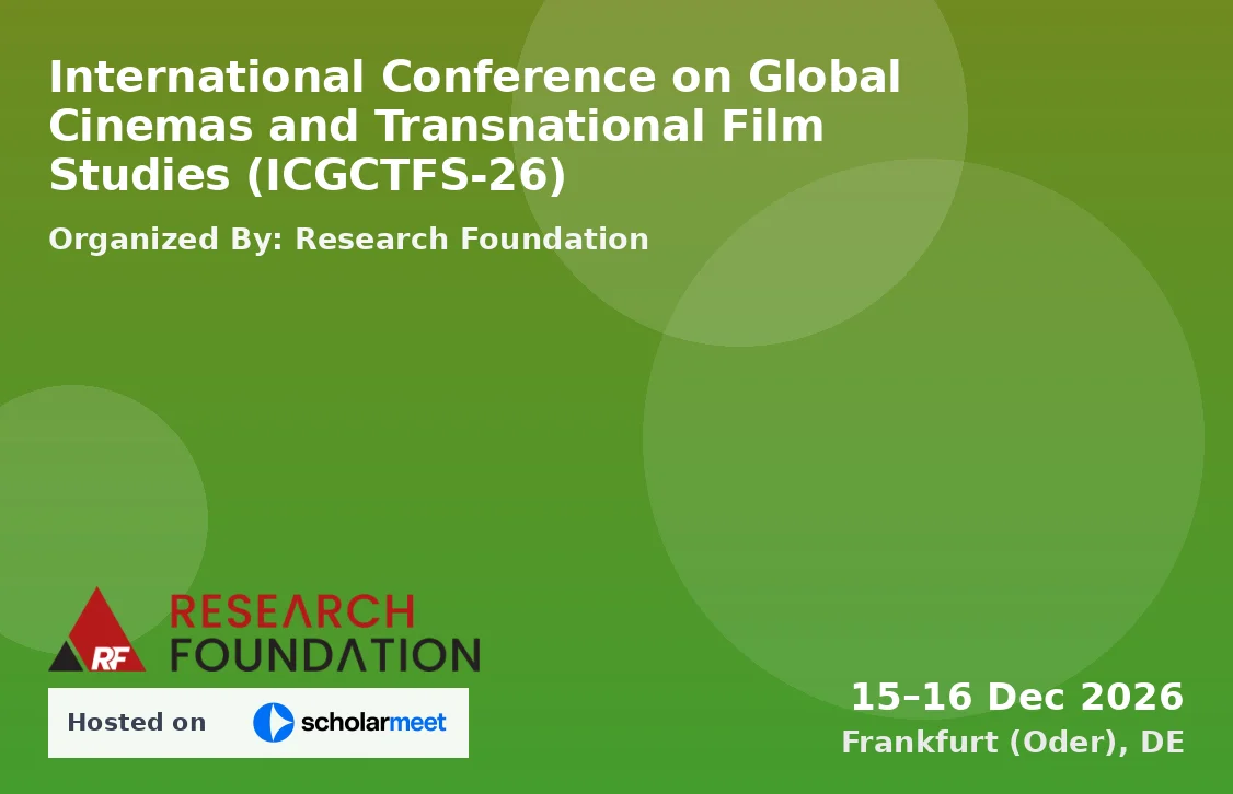 International Conference on Global Cinemas and Transnational Film Studies (ICGCTFS-26)