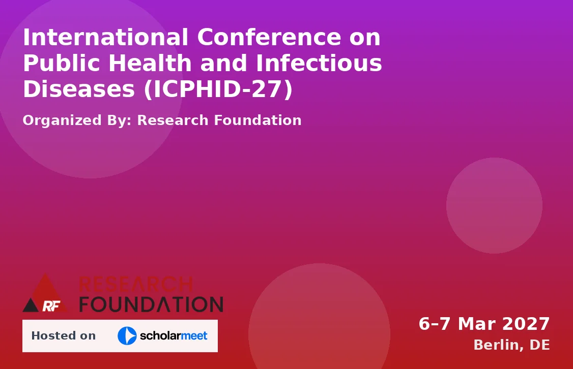 International Conference on Public Health and Infectious Diseases (ICPHID-27)