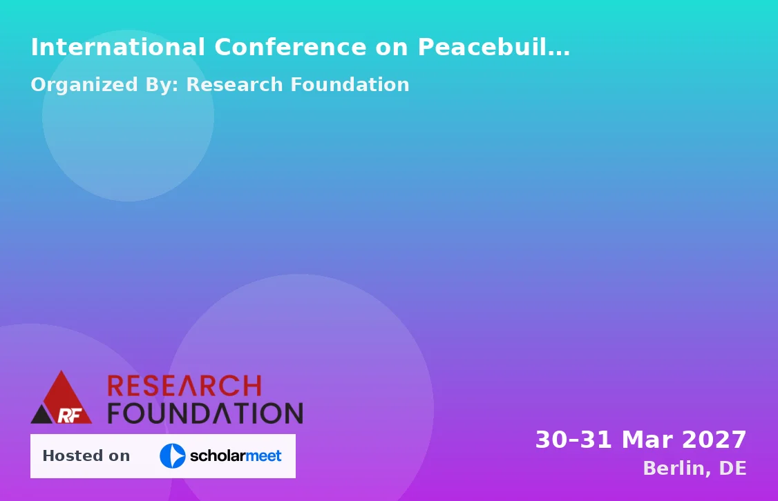 International Conference on Peacebuilding, Human Rights and Preventing and Countering Violent Extremism (ICPHRPCVE-27)