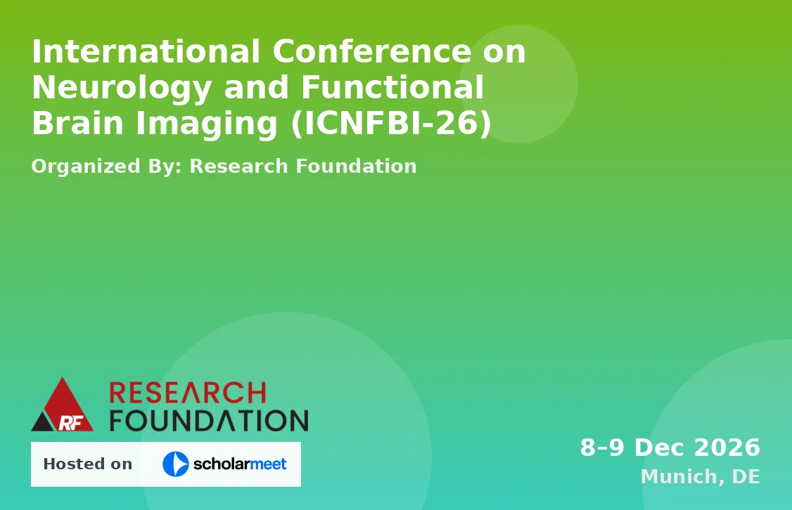International Conference on Neurology and Functional Brain Imaging (ICNFBI-26)