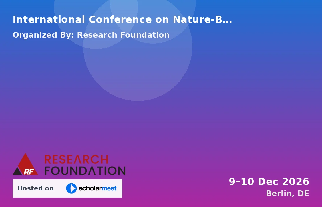 International Conference on Nature-Based Solutions for Water Security and Land Degradation (ICNBSWSLD-26)