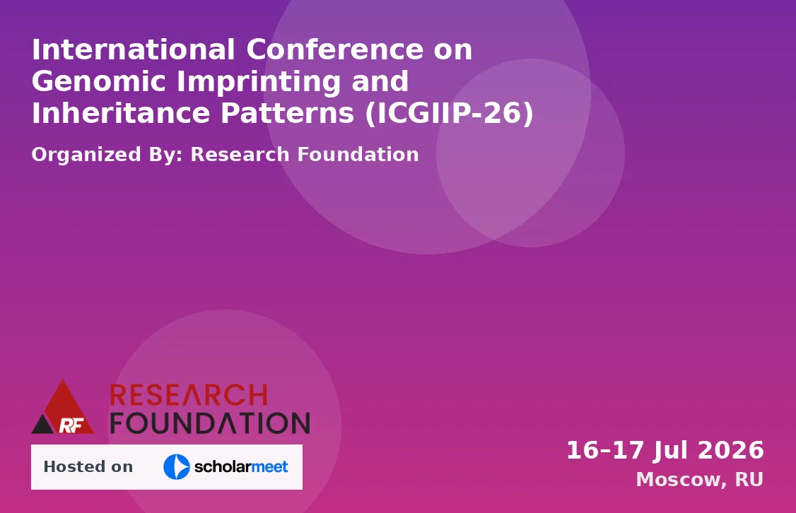 International Conference on Genomic Imprinting and Inheritance Patterns (ICGIIP-26)