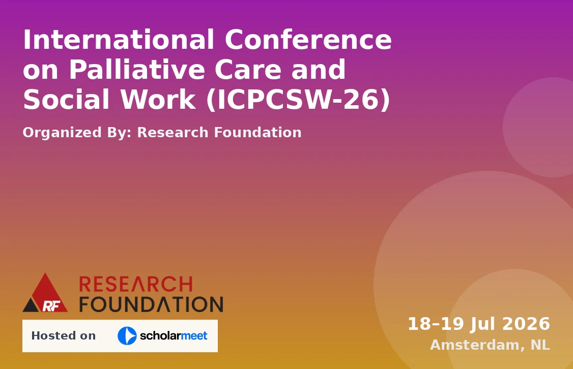 International Conference on Palliative Care and Social Work (ICPCSW-26)