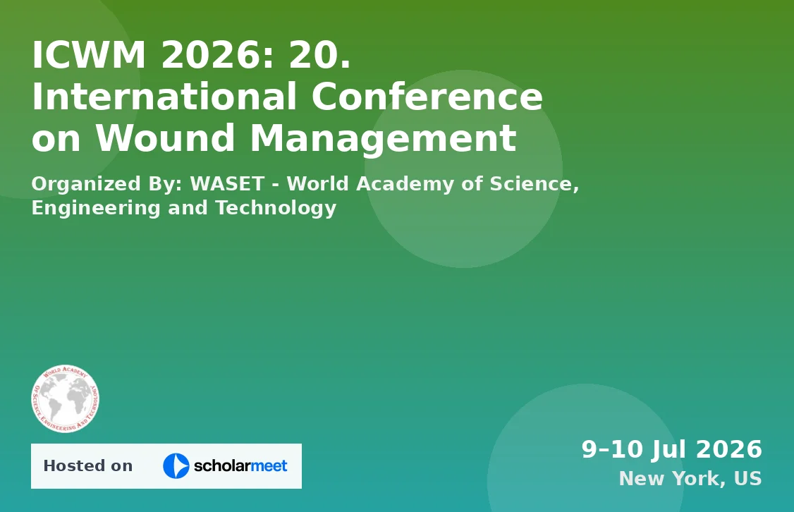 ICWM 2026: 20. International Conference on Wound Management