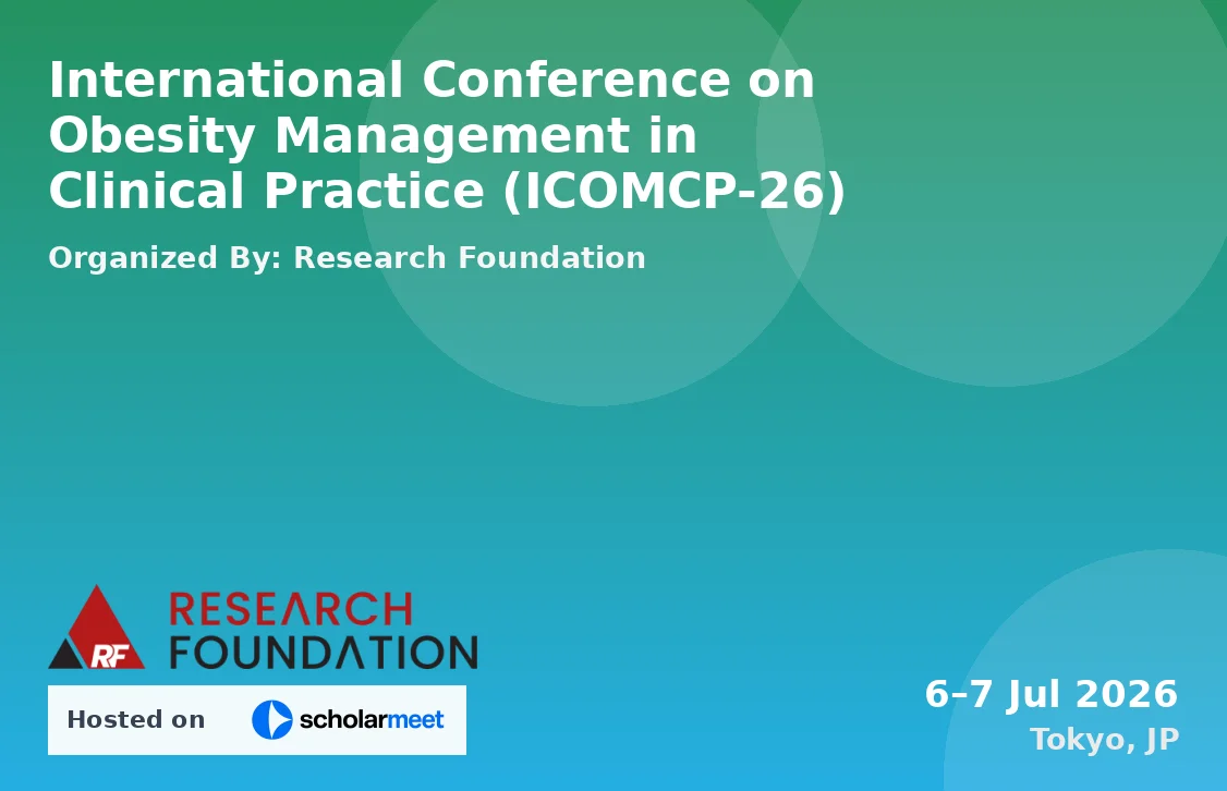 International Conference on Obesity Management in Clinical Practice (ICOMCP-26)