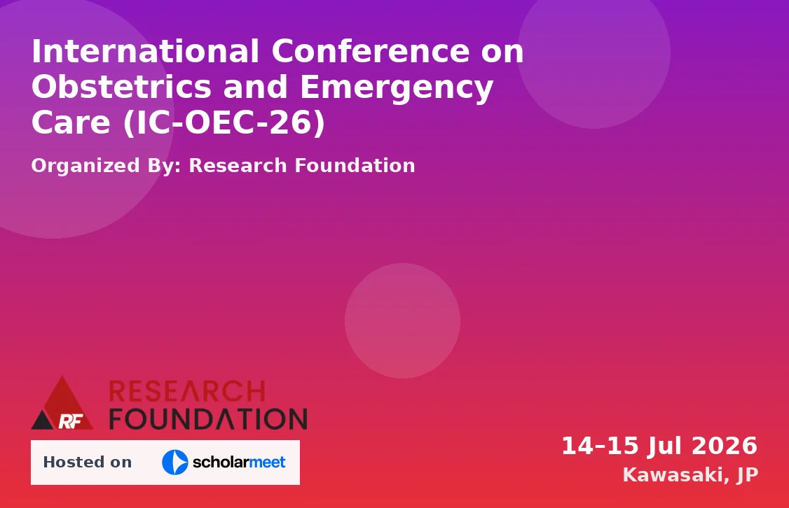 International Conference on Obstetrics and Emergency Care (IC-OEC-26)