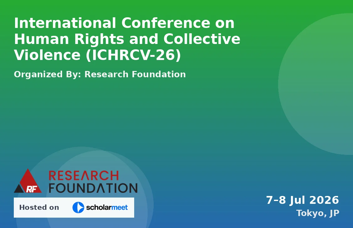International Conference on Human Rights and Collective Violence (ICHRCV-26)