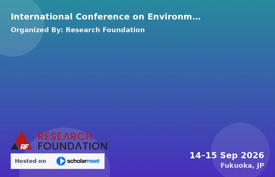 International Conference on Environmental Challenges and Climate Resilience in Caribbean Islands (ICECCR-26)