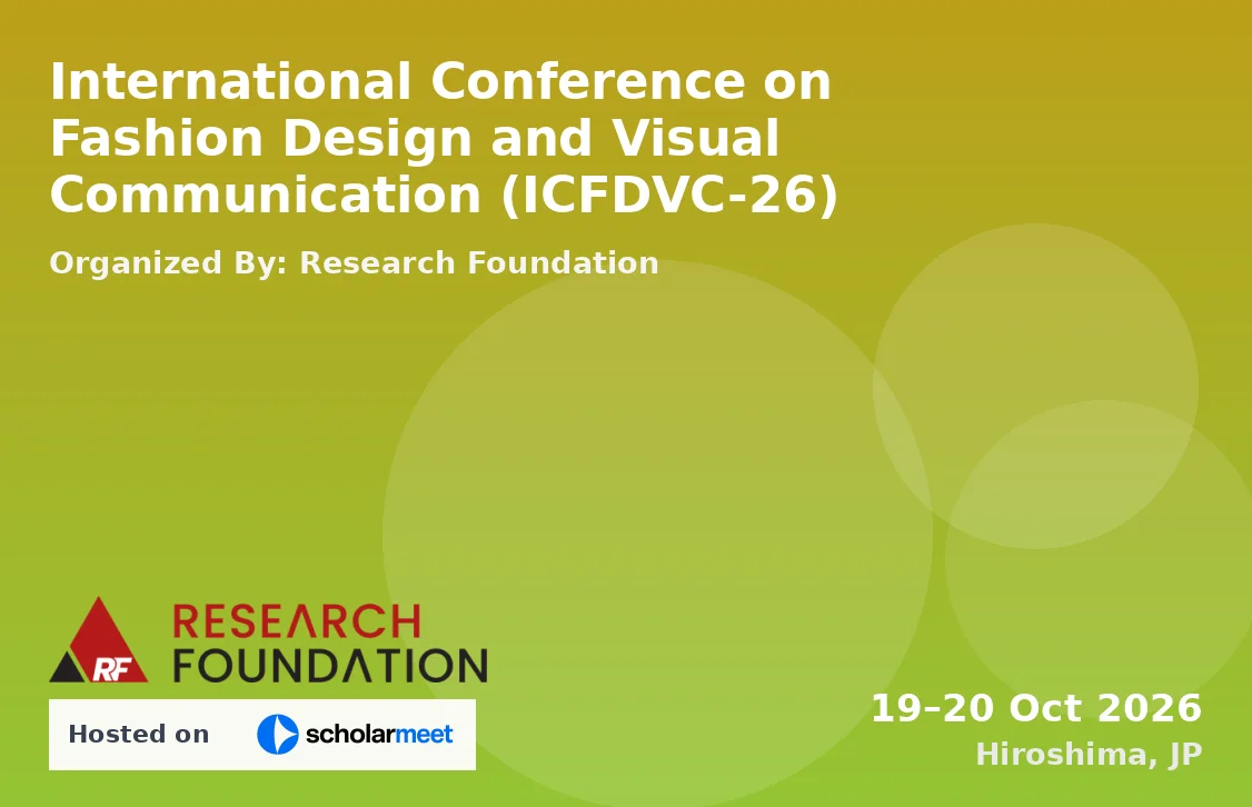 International Conference on Fashion Design and Visual Communication (ICFDVC-26)