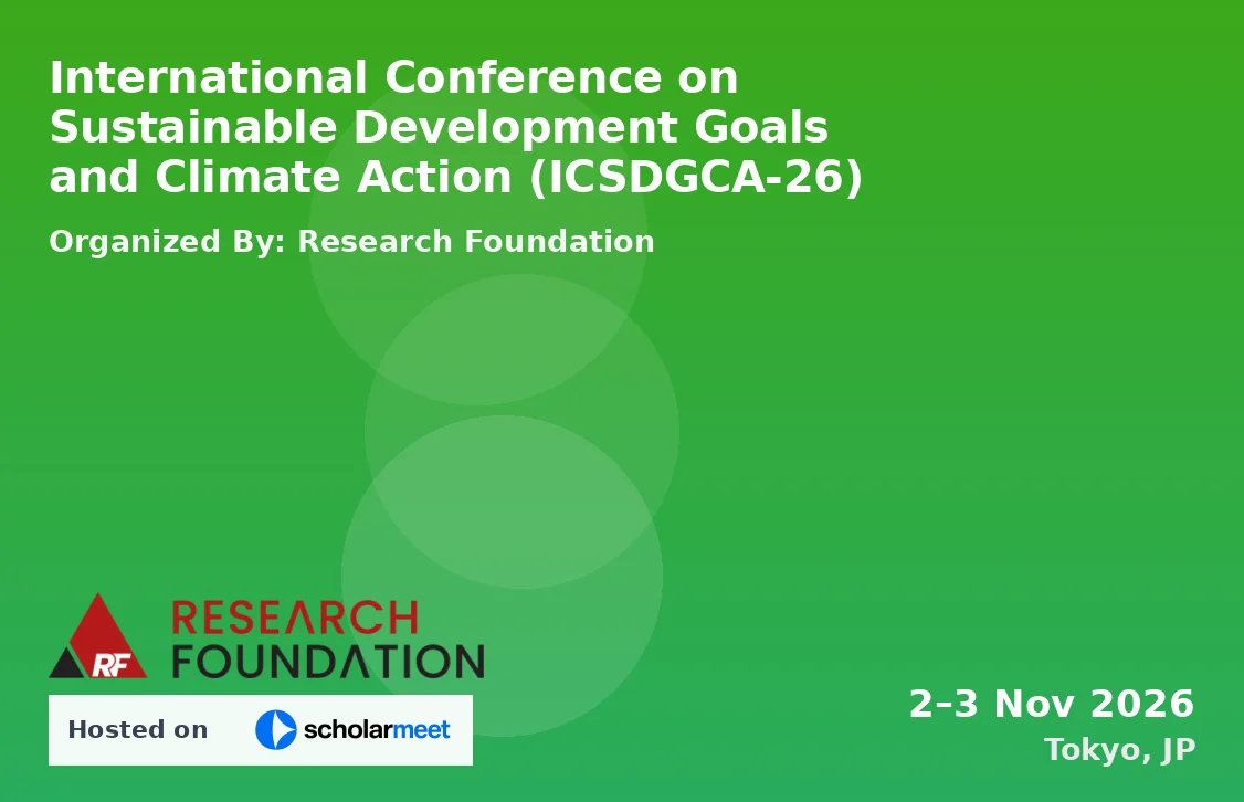 International Conference on Sustainable Development Goals and Climate Action (ICSDGCA-26)