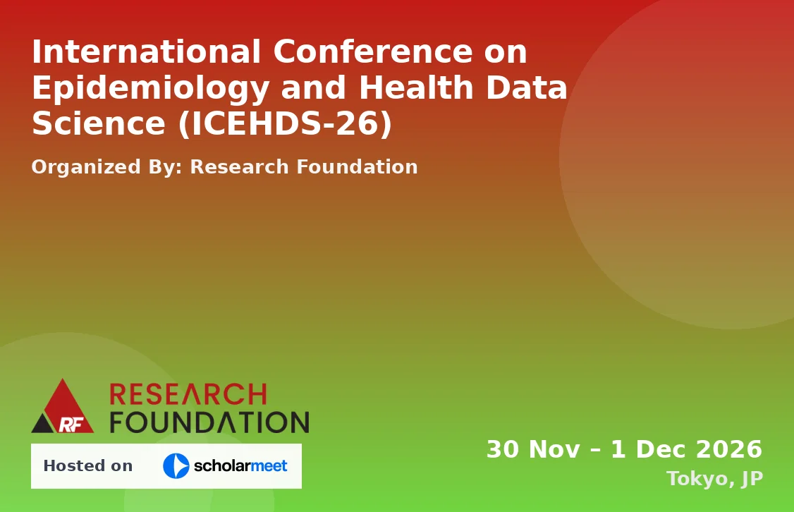 International Conference on Epidemiology and Health Data Science (ICEHDS-26)