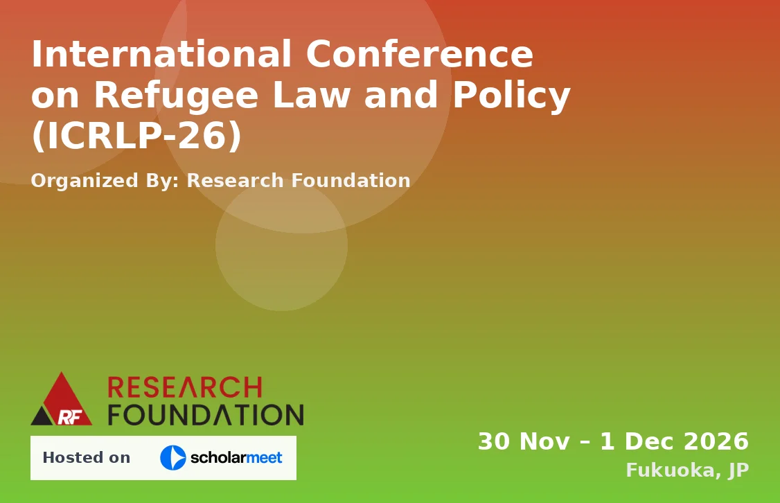 International Conference on Refugee Law and Policy (ICRLP-26)