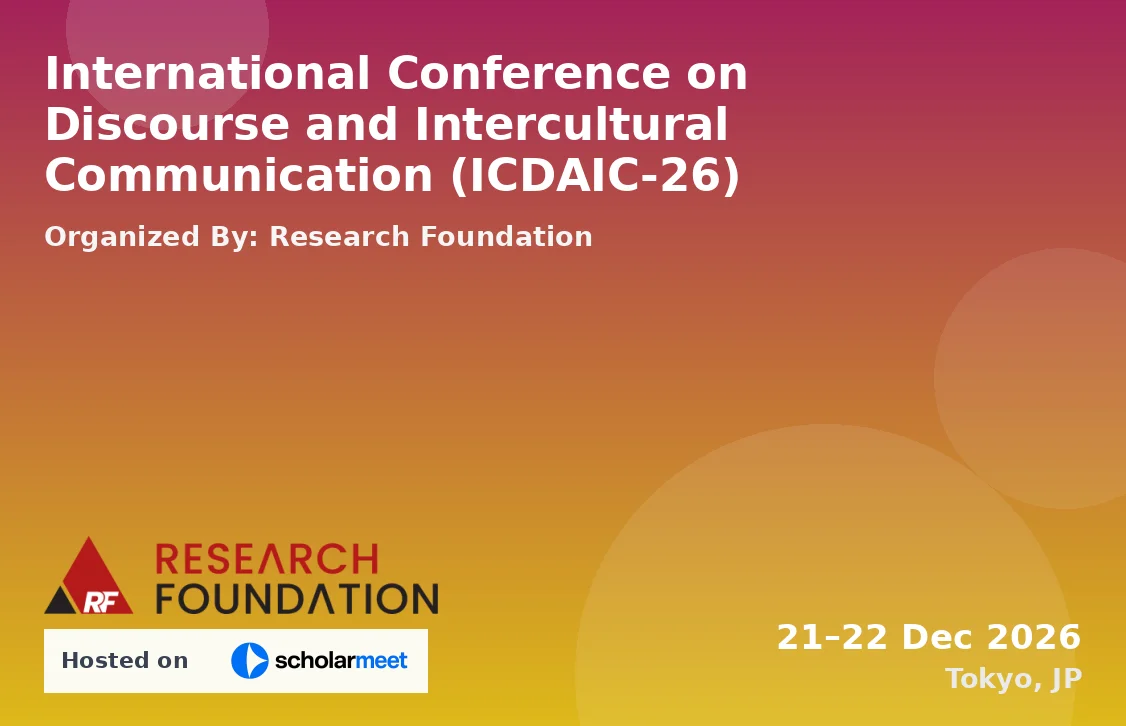 International Conference on Discourse and Intercultural Communication (ICDAIC-26)