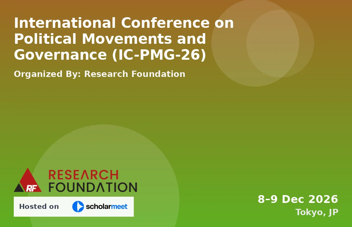 International Conference on Political Movements and Governance (IC-PMG-26)