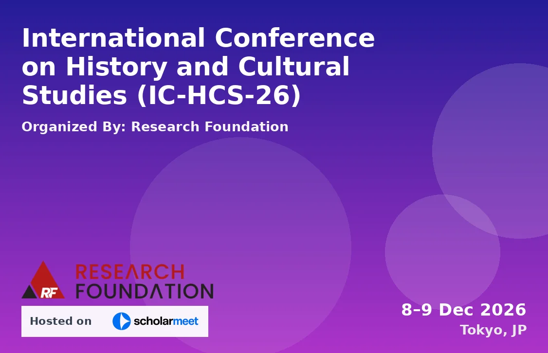 International Conference on History and Cultural Studies (IC-HCS-26)