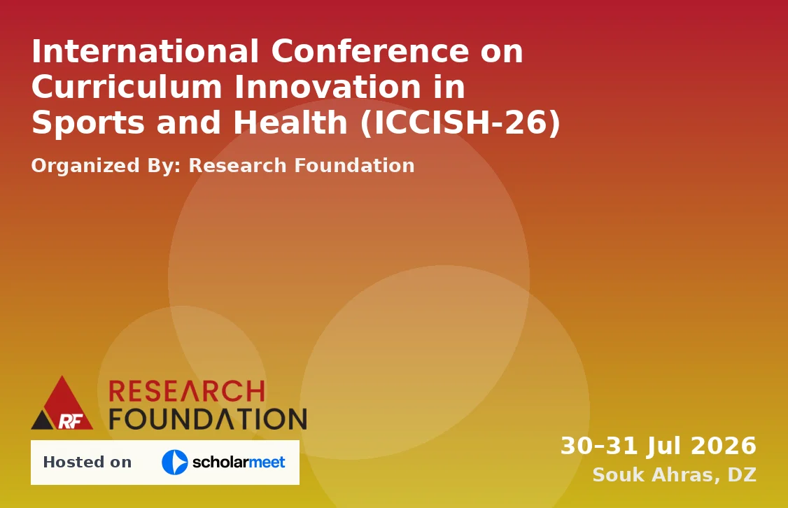 International Conference on Curriculum Innovation in Sports and Health (ICCISH-26)