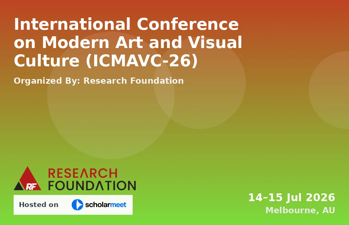 International Conference on Modern Art and Visual Culture (ICMAVC-26)