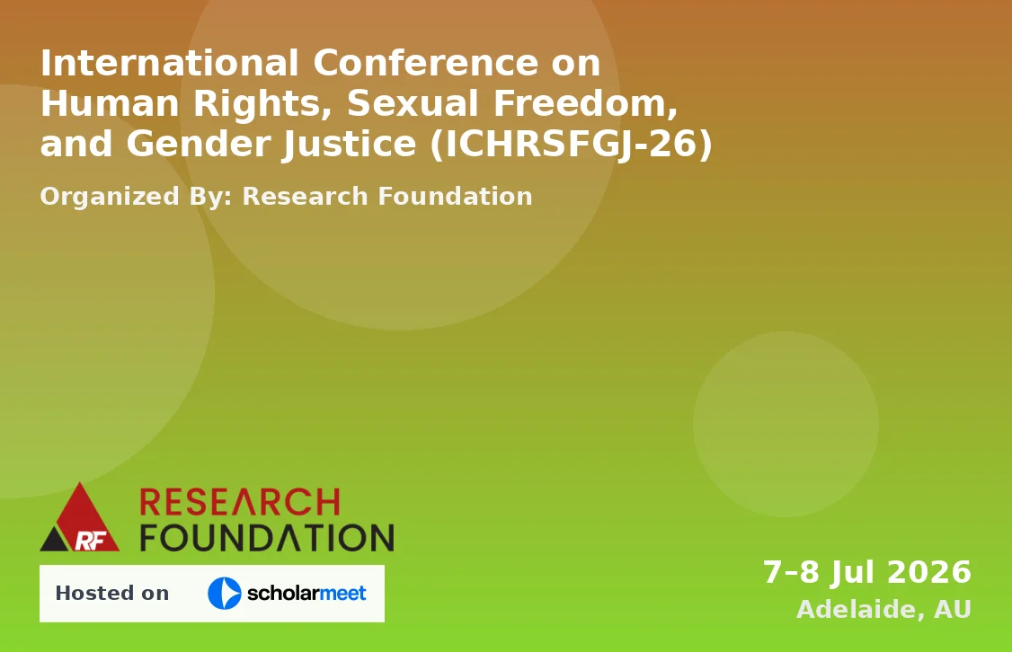 International Conference on Human Rights, Sexual Freedom, and Gender Justice (ICHRSFGJ-26)