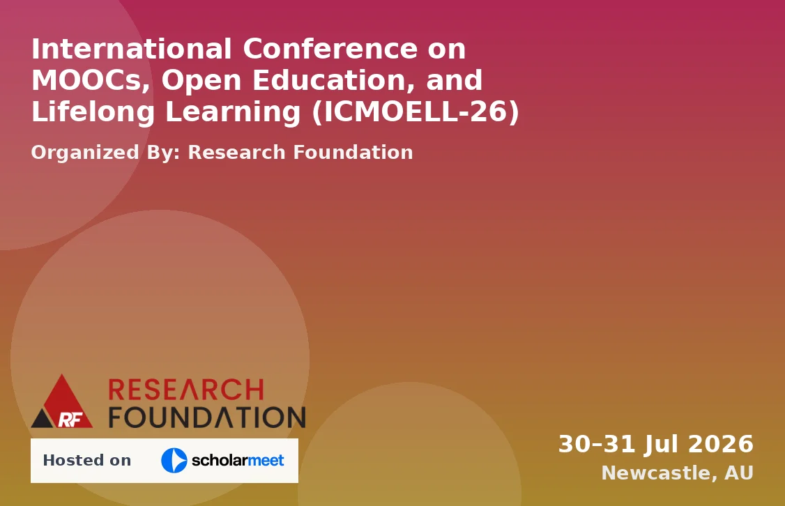 International Conference on MOOCs, Open Education, and Lifelong Learning (ICMOELL-26)
