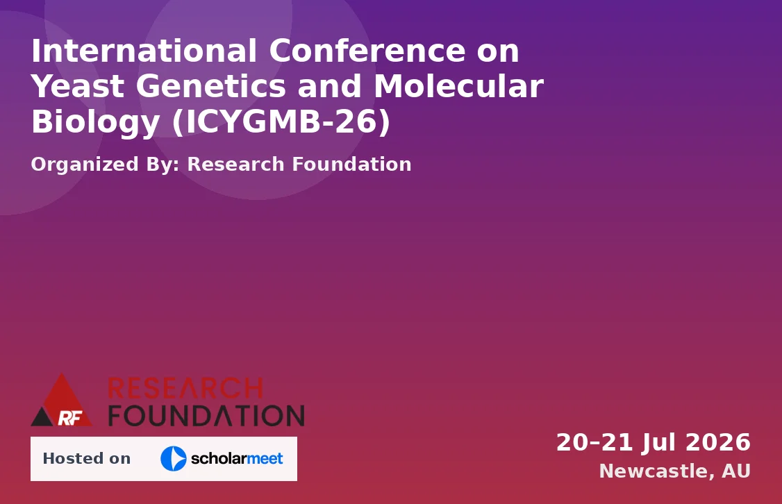 International Conference on Yeast Genetics and Molecular Biology (ICYGMB-26)