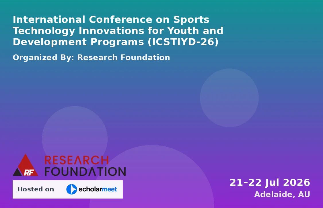 International Conference on Sports Technology Innovations for Youth and Development Programs (ICSTIYD-26)