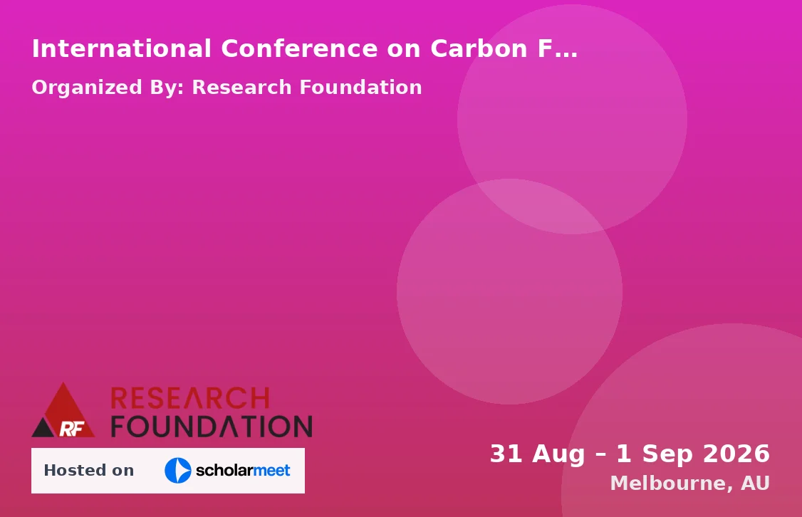 International Conference on Carbon Footprinting and Life Cycle Assessment in Ecosystem Management (ICCFLCAEM-26)