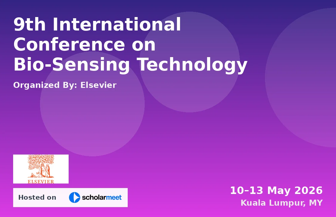 9th International Conference on Bio-Sensing Technology