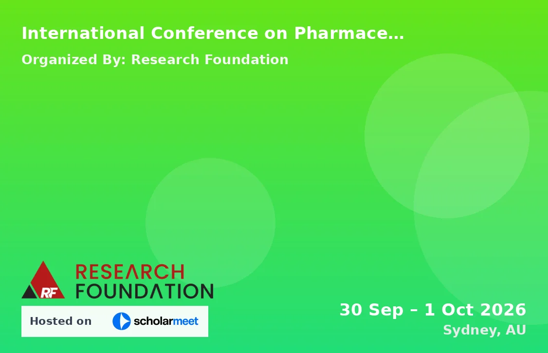 International Conference on Pharmaceutical Chemistry, Clinical Analysis and Laboratory Medicine (ICPCCALM-26)