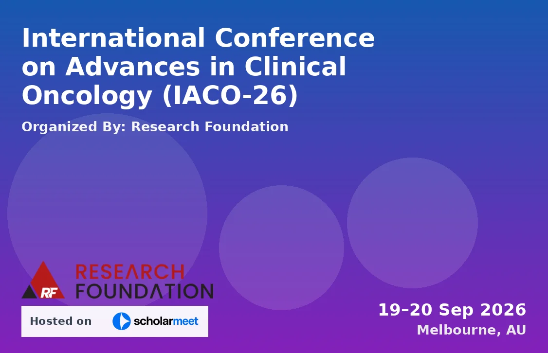 International Conference on Advances in Clinical Oncology (IACO-26)