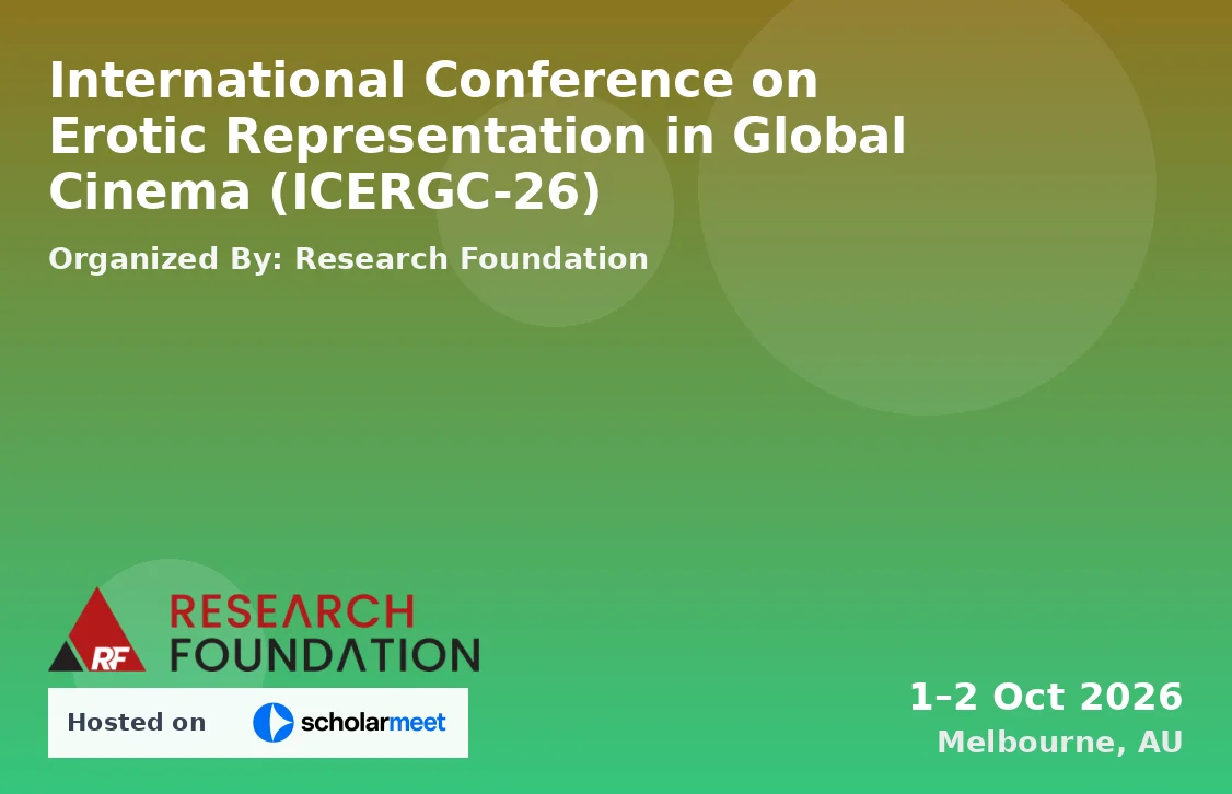 International Conference on Erotic Representation in Global Cinema (ICERGC-26)
