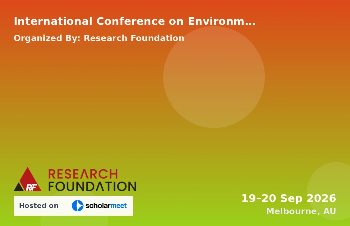 International Conference on Environmental Challenges and Climate Resilience in Caribbean Islands (ICECCR-26)