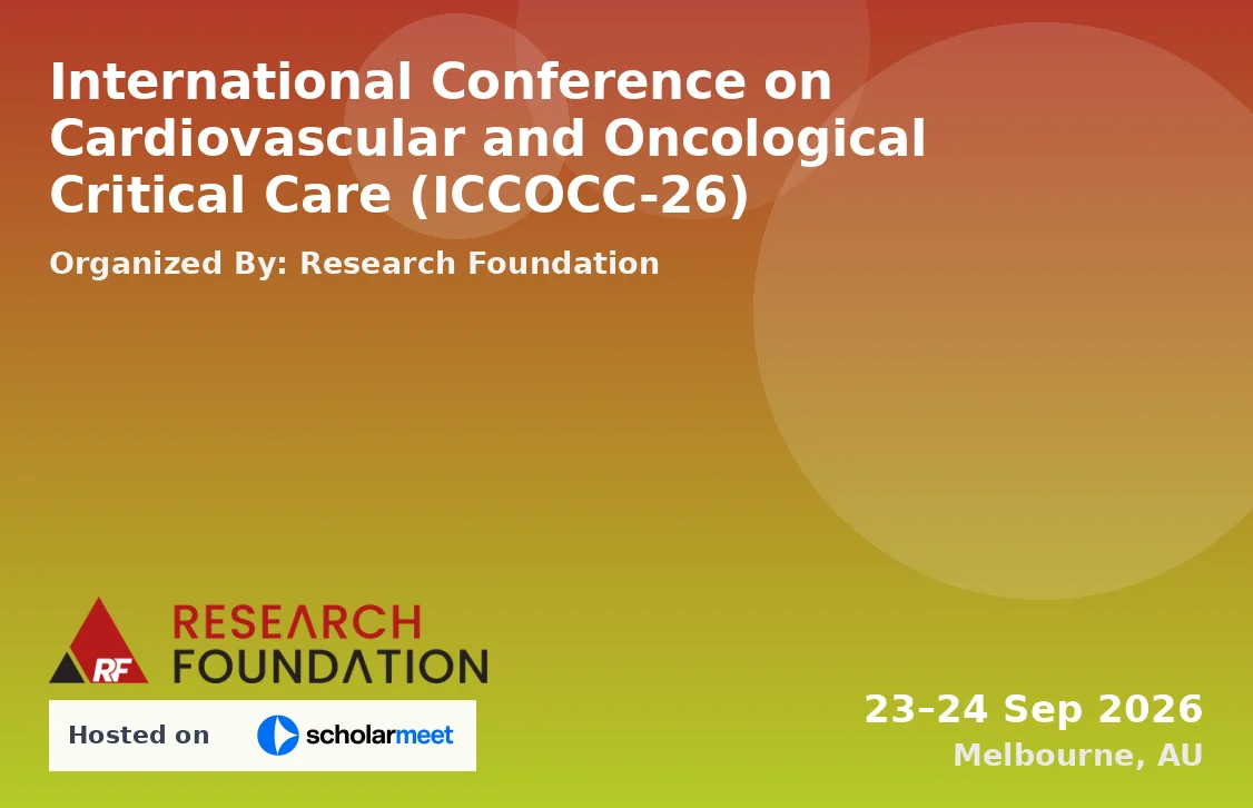 International Conference on Cardiovascular and Oncological Critical Care (ICCOCC-26)