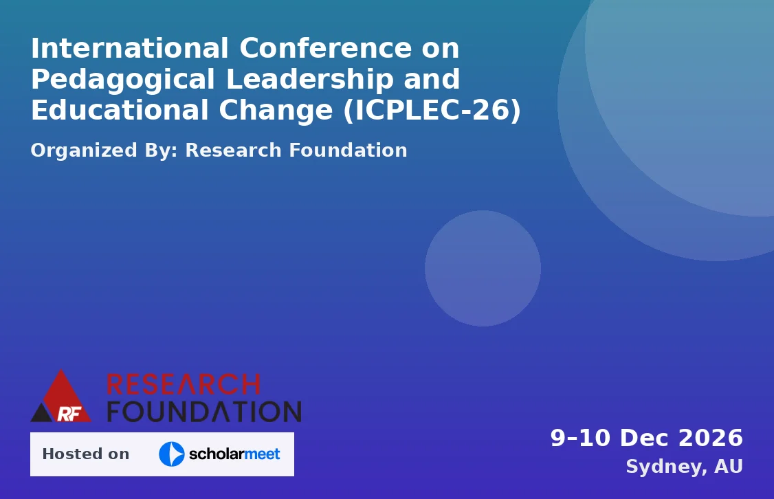International Conference on Pedagogical Leadership and Educational Change (ICPLEC-26)