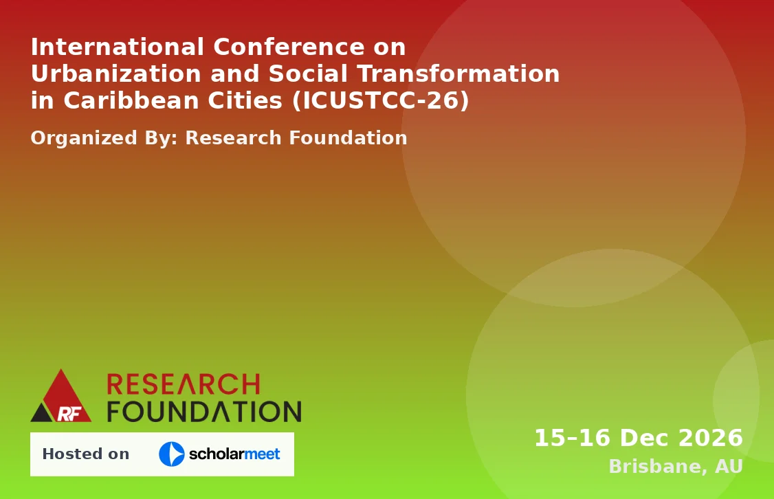 International Conference on Urbanization and Social Transformation in Caribbean Cities (ICUSTCC-26)
