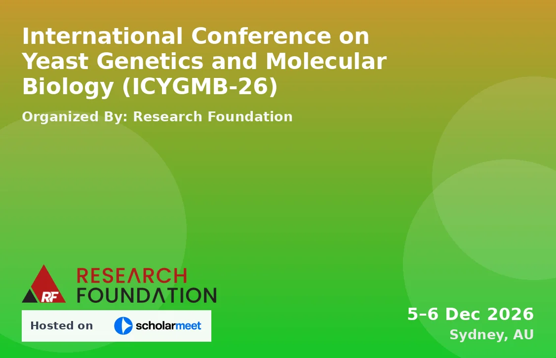 International Conference on Yeast Genetics and Molecular Biology (ICYGMB-26)