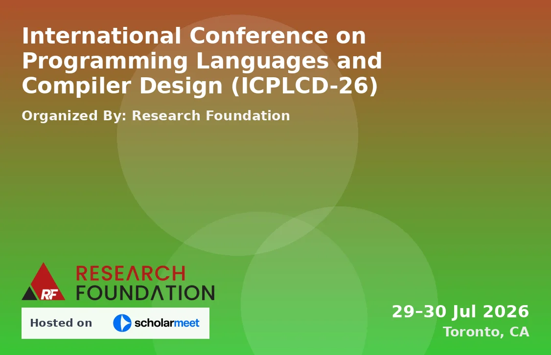 International Conference on Programming Languages and Compiler Design (ICPLCD-26)