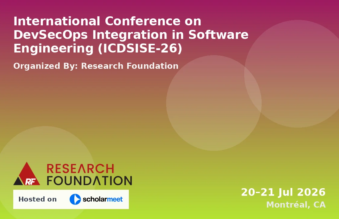 International Conference on DevSecOps Integration in Software Engineering (ICDSISE-26)