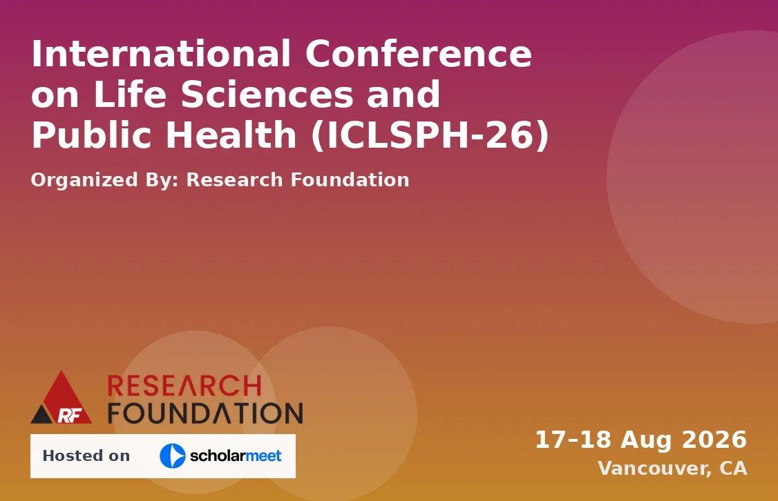 International Conference on Life Sciences and Public Health (ICLSPH-26)