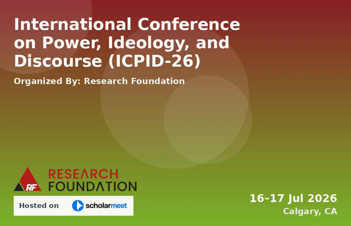 International Conference on Power, Ideology, and Discourse (ICPID-26)
