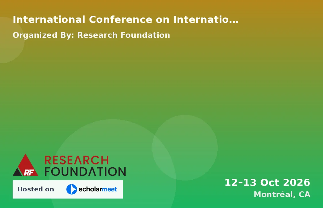 International Conference on International Organizations, Cooperation, and Global Governance (ICIOCGG-26)