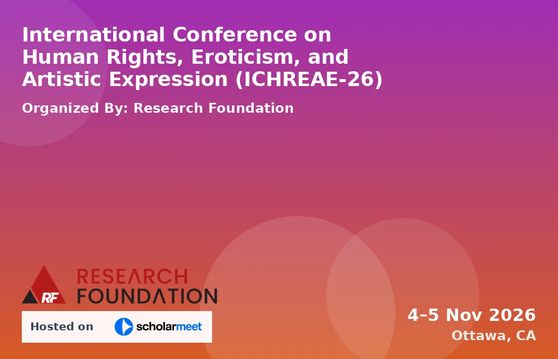 International Conference on Human Rights, Eroticism, and Artistic Expression (ICHREAE-26)