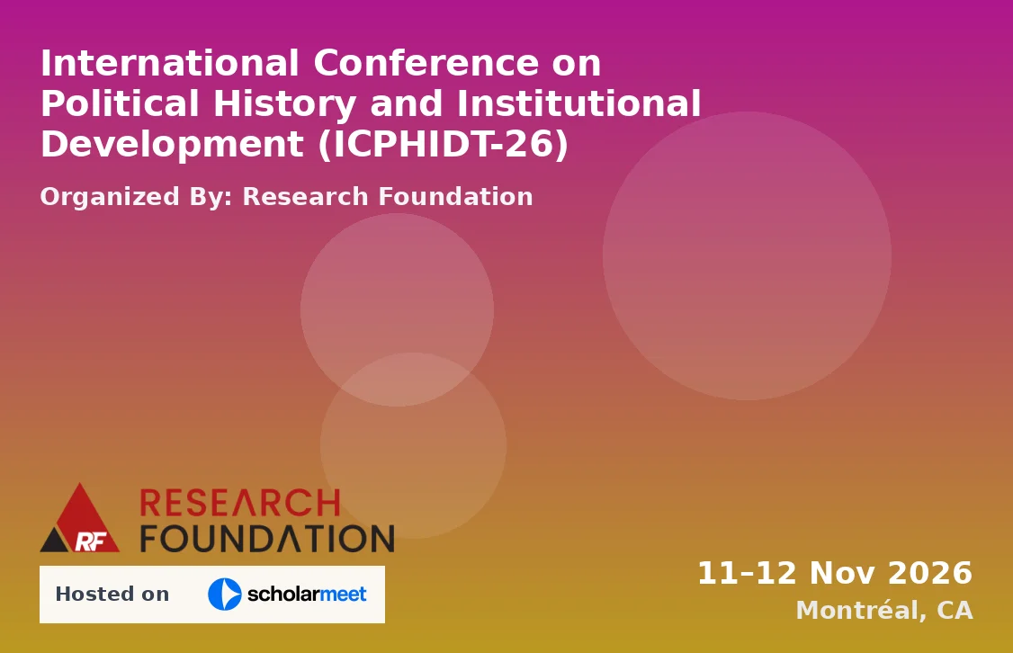International Conference on Political History and Institutional Development (ICPHIDT-26)