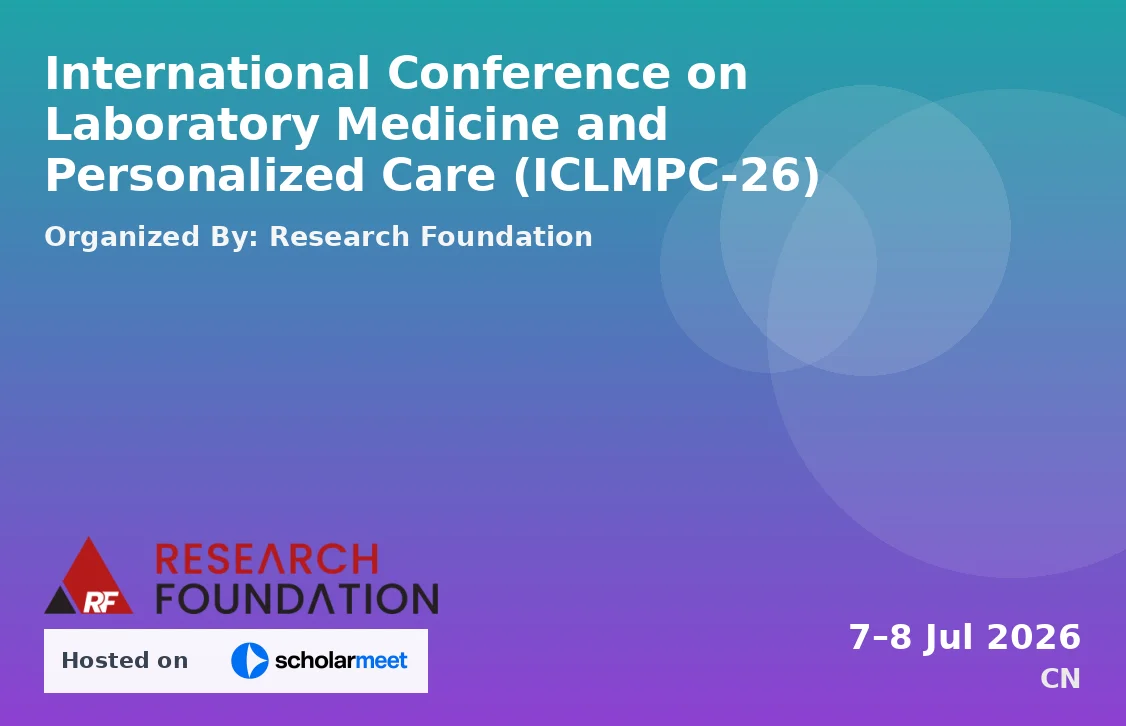 International Conference on Laboratory Medicine and Personalized Care (ICLMPC-26)