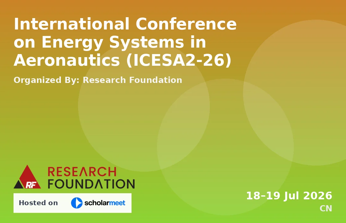 International Conference on Energy Systems in Aeronautics (ICESA2-26)