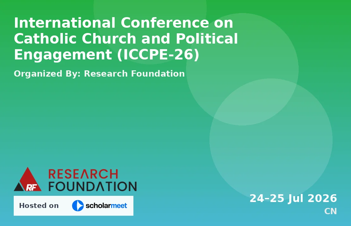 International Conference on Catholic Church and Political Engagement (ICCPE-26)