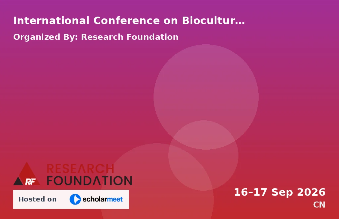 International Conference on Biocultural Diversity and Community-Led Conservation Approaches (ICBDCLCA-26)